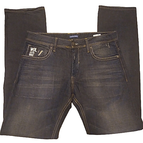WOODLAND Straight Leg Jeans, Size: 34 - Picture 2 of 13